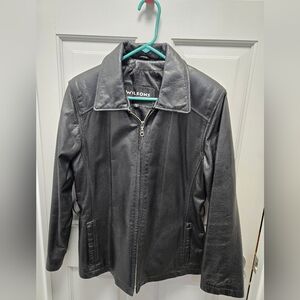 Vintage Womens Wilson's Leather Jacket Size Med